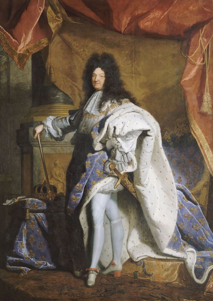 King Louis XIV of France is credited with popularizing red-heeled shoes